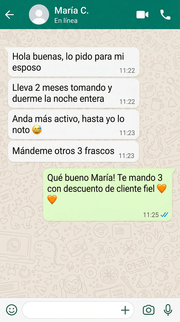Maria C. esposa pidiendo Pumpkin para su esposo
