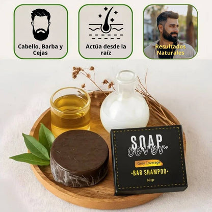 Soap Cover™  – Para barba, cejas y cabello más oscuros