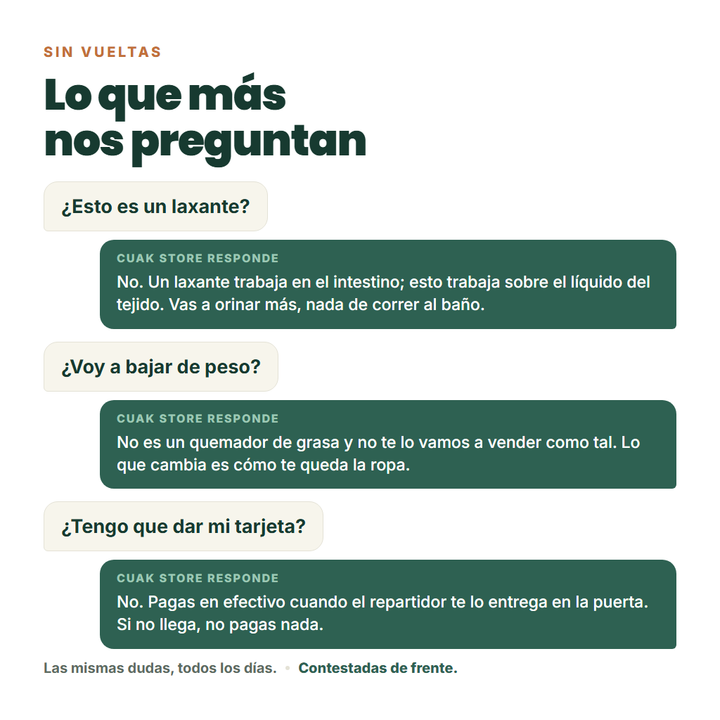 Lo que más nos preguntan, contestado