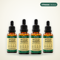 4 frascos de Aurelys Drenaje Linfático de 30 ml