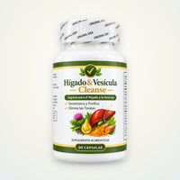 1 frasco de Hígado y Vesícula Cleanse, 60 cápsulas