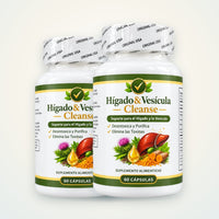 2 frascos de Hígado y Vesícula Cleanse
