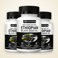3 frascos de Ethiopian Black Seed Oil